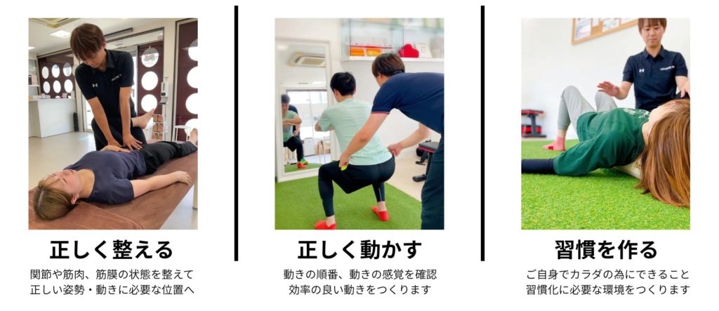 整体・トレーニング・セルフケアで身体を整え、動かし、習慣化するカラダつくりのステップ